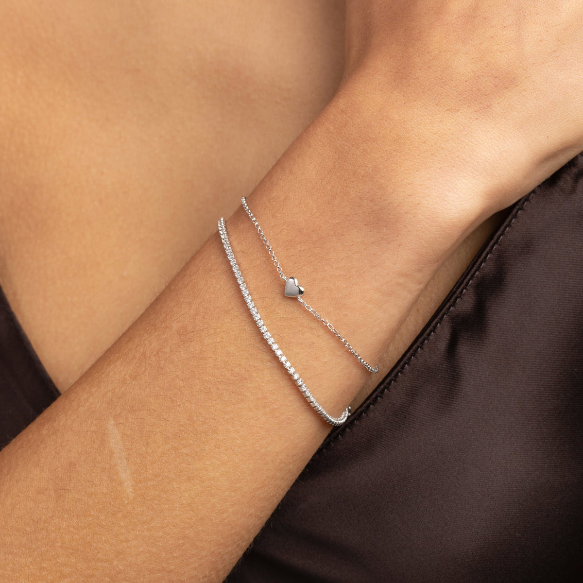 Silver Bracelets-Astrid & Miyu