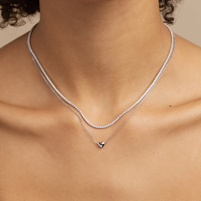 Silver Necklaces-Astrid & Miyu
