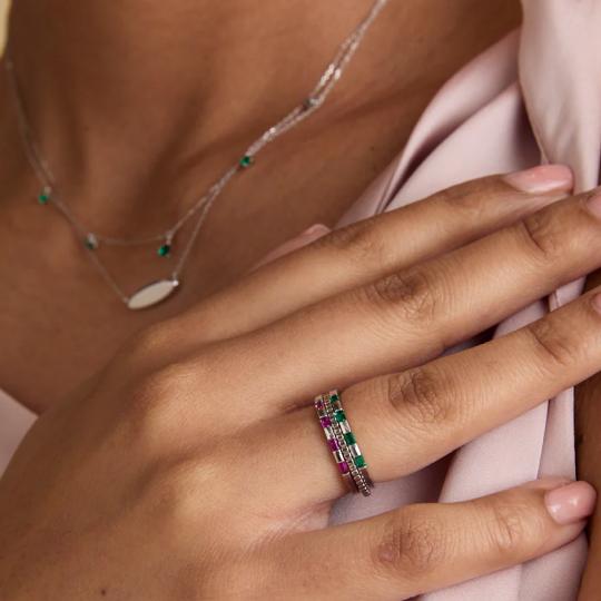 Solid White Gold Jewellery-Astrid & Miyu