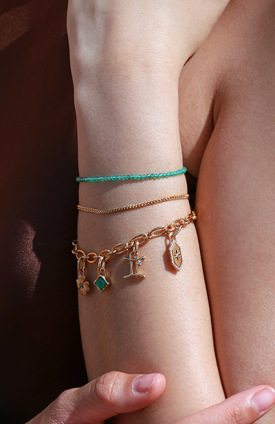 Clip Charm Bracelets-Astrid & Miyu