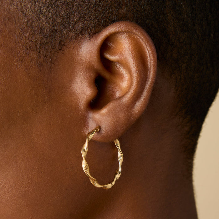 Extra Large Hoop Earrings-Astrid & Miyu