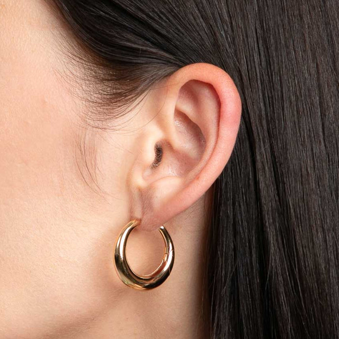 Large Hoop Earrings-Astrid & Miyu