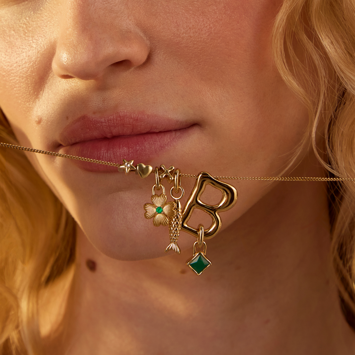 Initial Pendant Necklaces-Astrid & Miyu