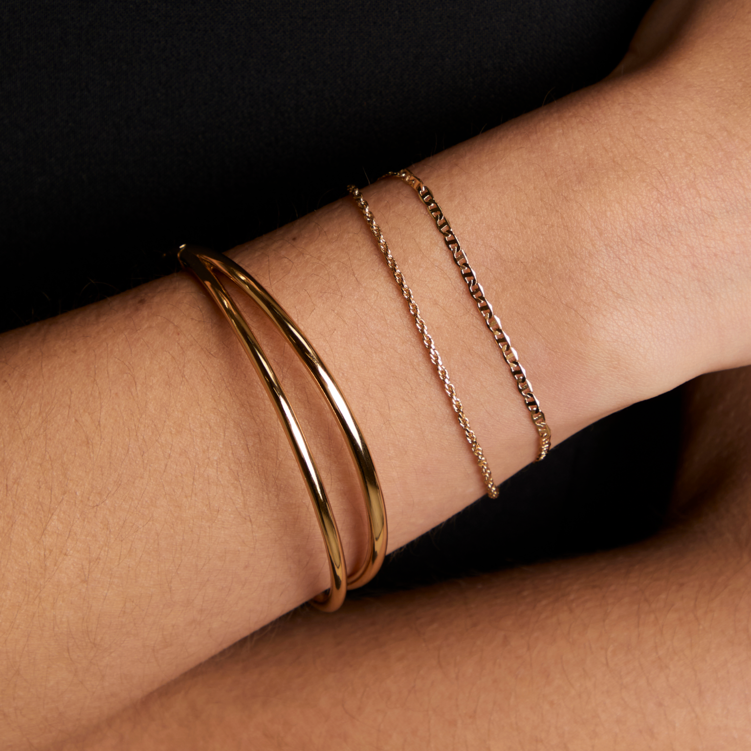 ASTRID & MIYU Chunky Chain Bracelet