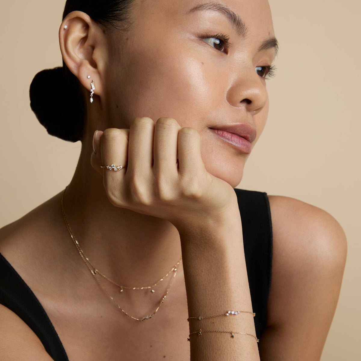 Solid Gold Jewellery Collection-Astrid & Miyu