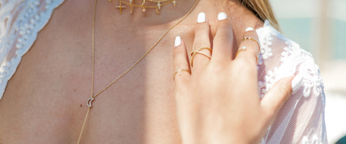 Lariat Necklaces-Astrid & Miyu