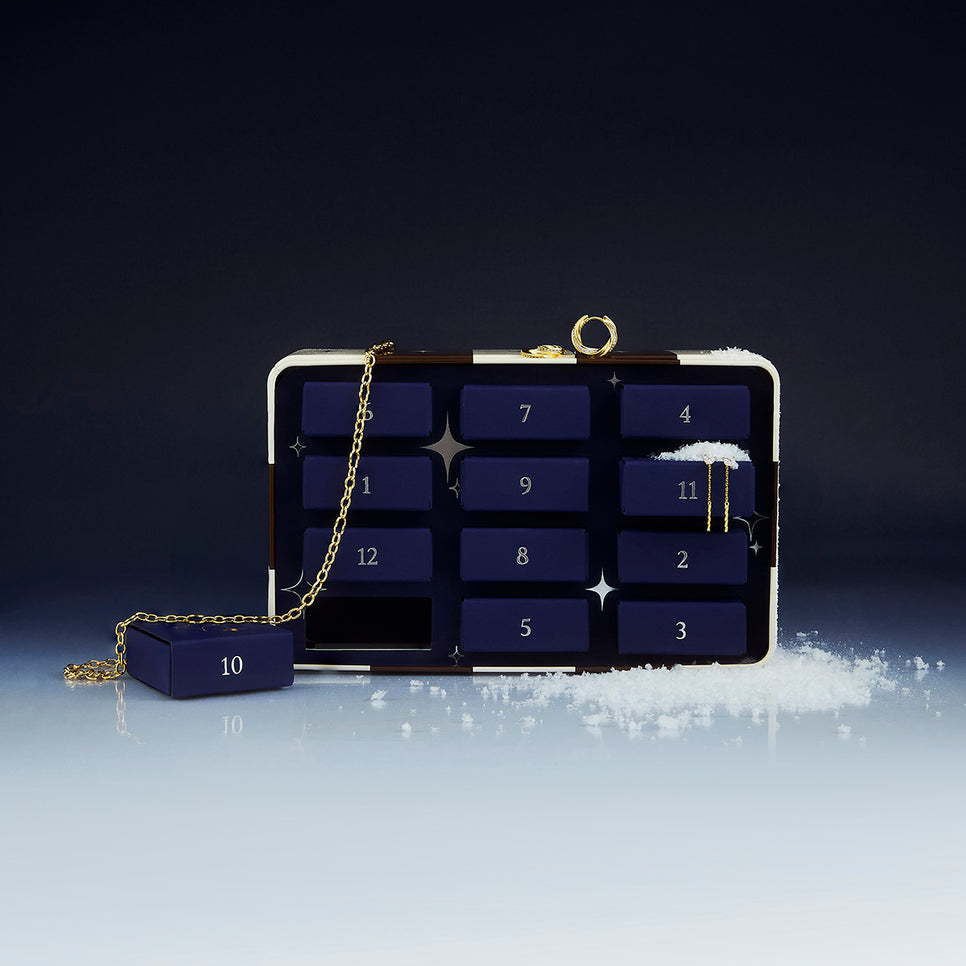 12 Day Advent Calendar in Gold-Astrid & Miyu