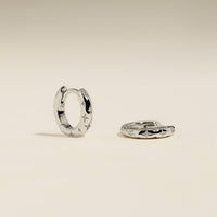 Cosmic Star Huggies in Silver