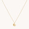 October Opal Birthstone Necklace in Solid Gold