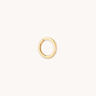 Earrings - Seamless Hoop 1.2mm in Solid Gold - - Astrid & Miyu