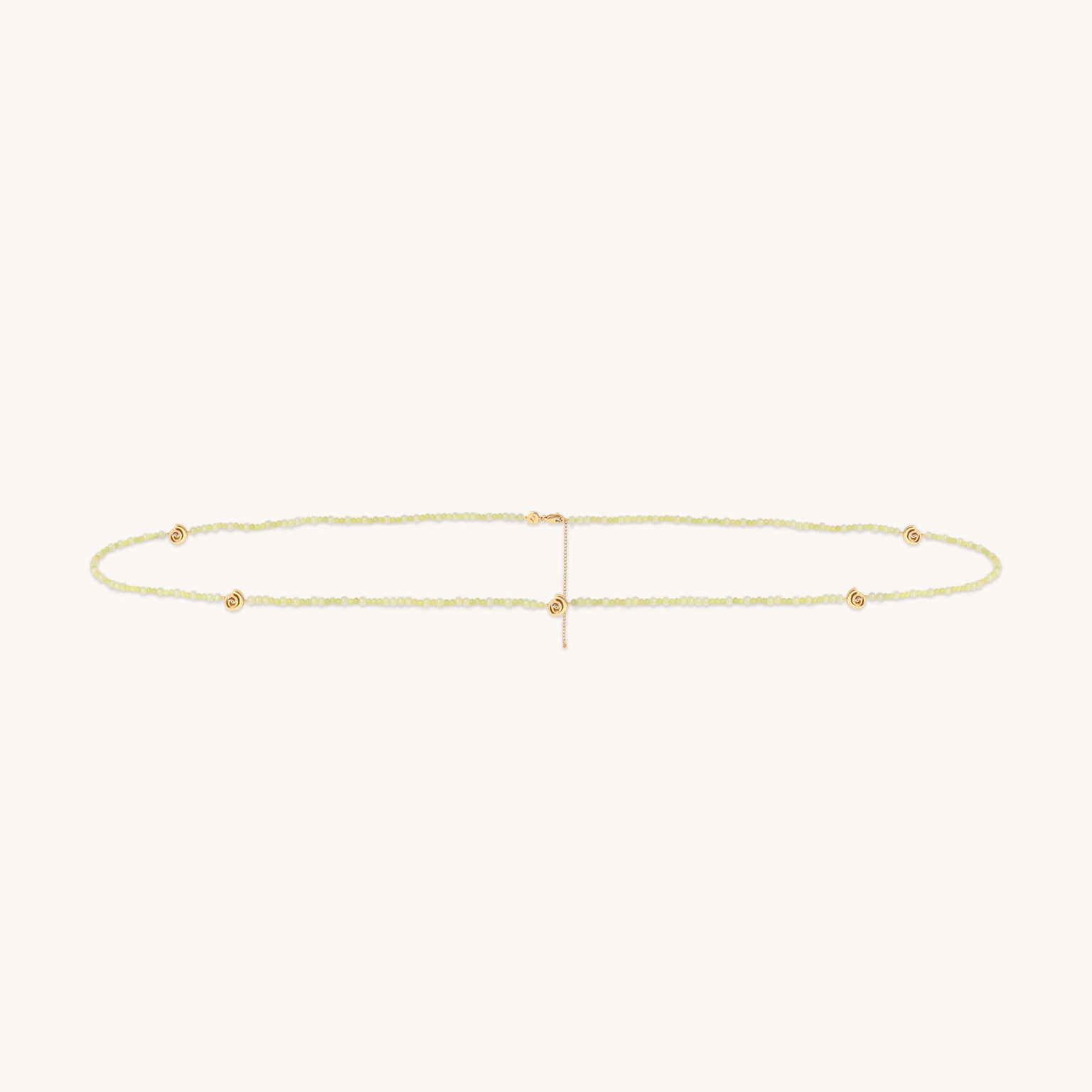 Belly Chains - Lemon Jade Belly Chain in Gold - Belly Chain - Astrid & Miyu