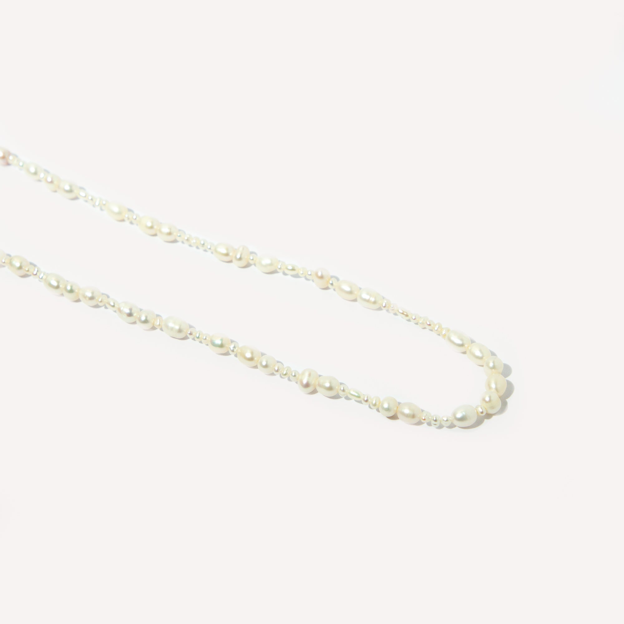 Belly Chains - Serenity Pearl Beaded Belly Chain in Gold - Necklaces - Astrid & Miyu