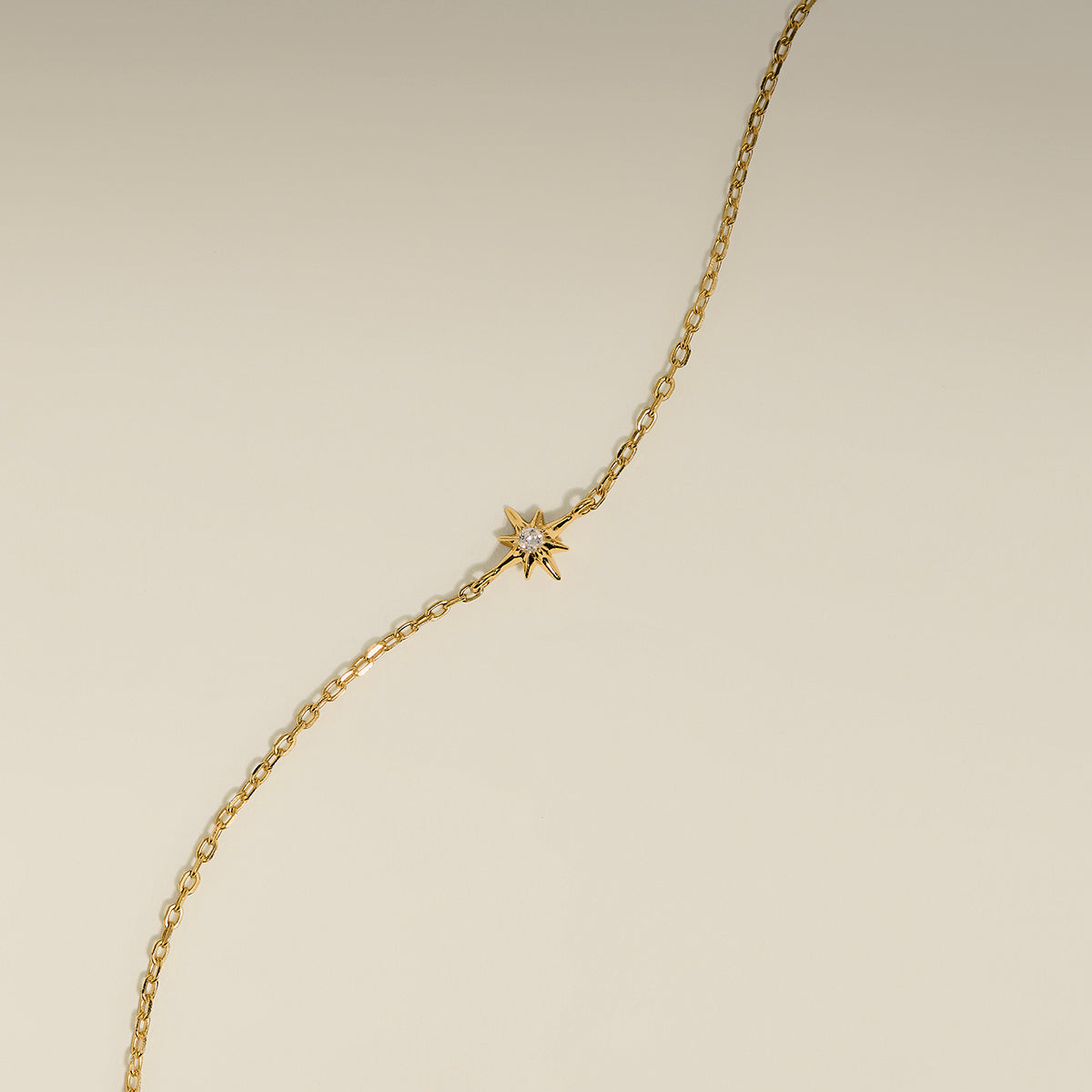 Shooting Star Charm Bracelet in Gold-Astrid & Miyu