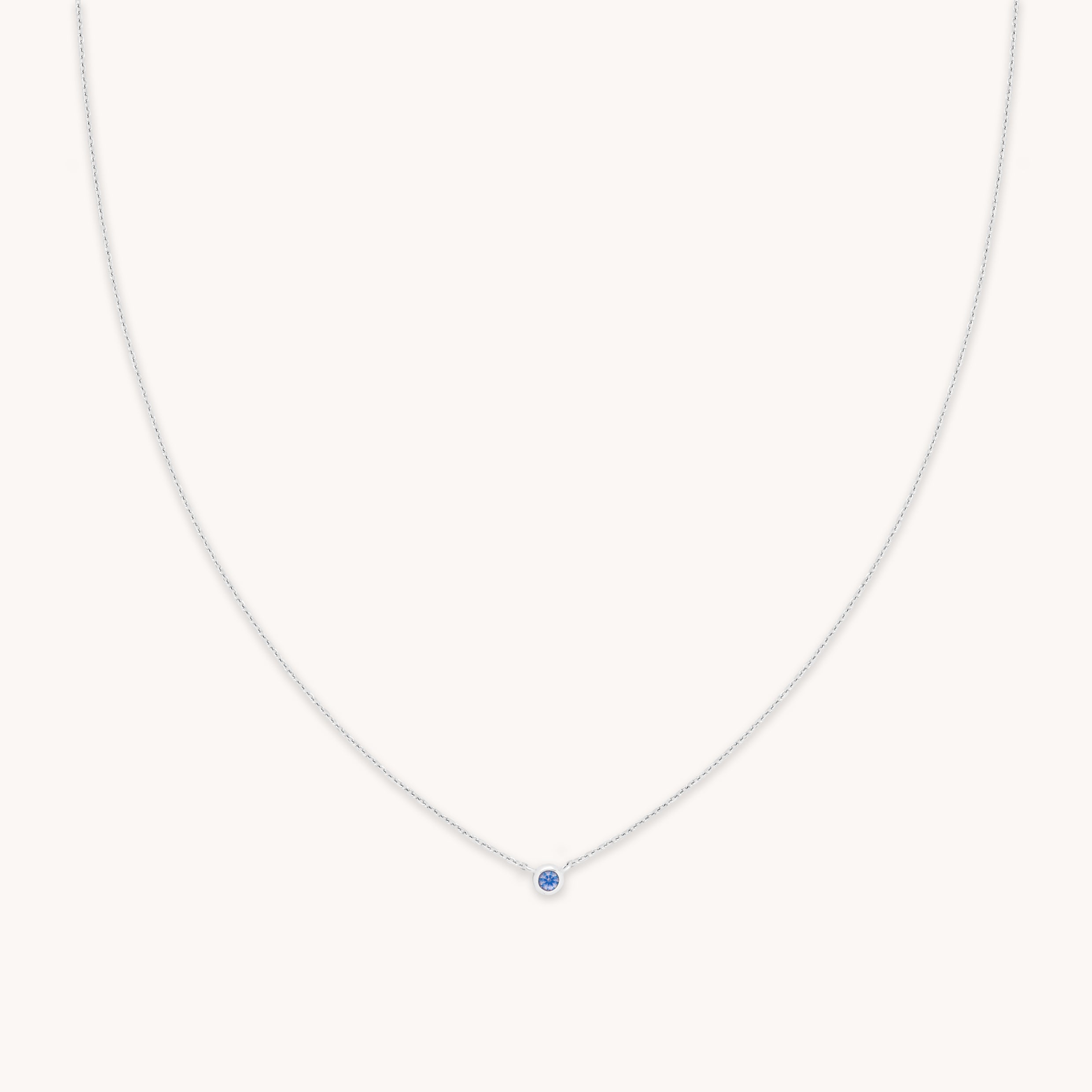 Opal Pendant Necklace in Silver-Astrid & Miyu