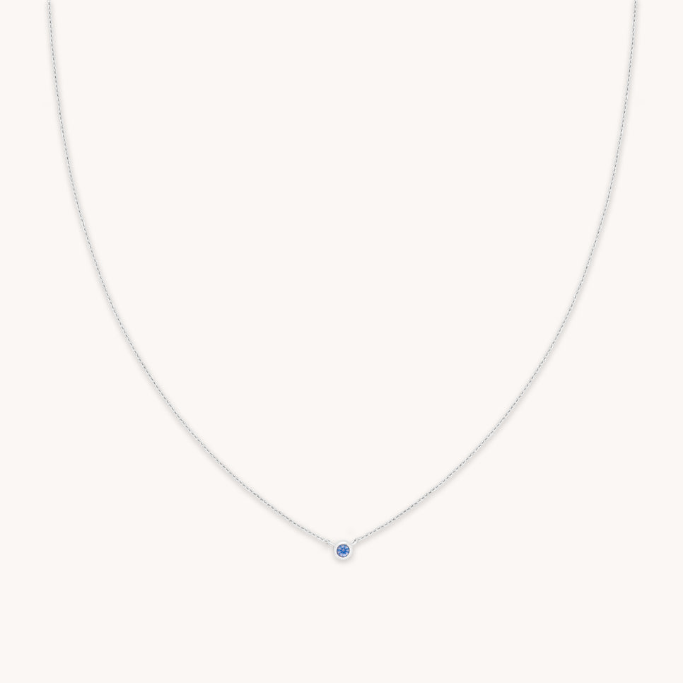 Opal Pendant Necklace in Silver-Astrid & Miyu