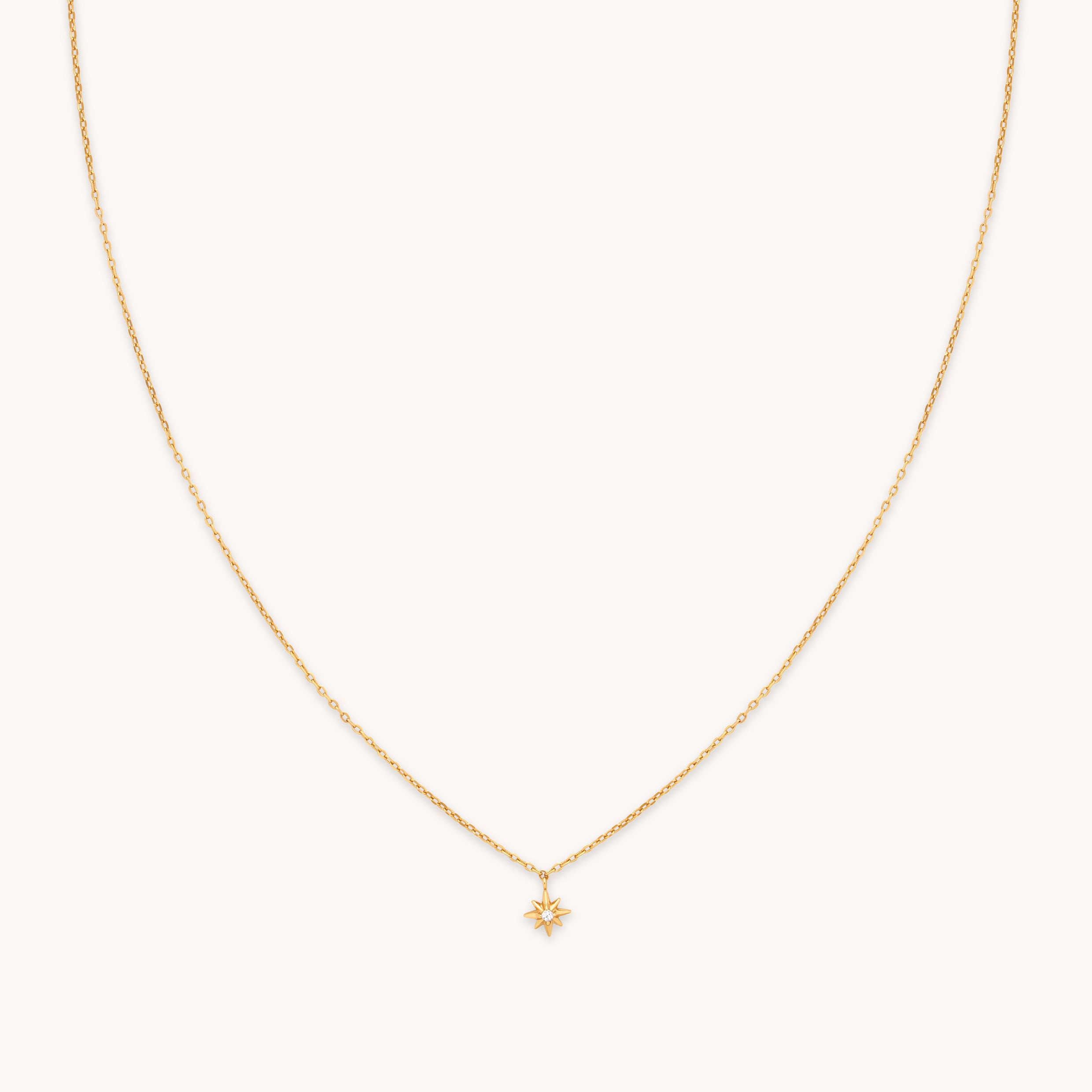 Twlight Star Gold Pendant Necklace | Astrid & Miyu
