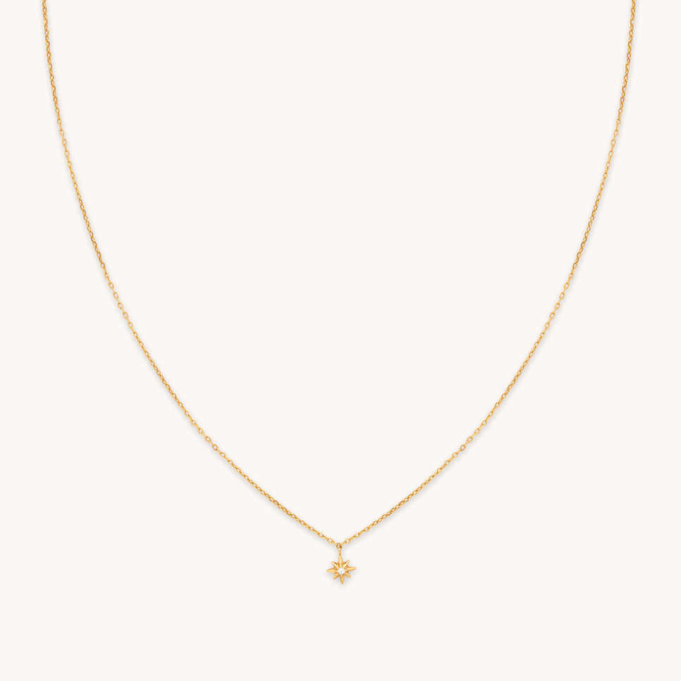 Twilight Star Pendant Necklace in Gold-Astrid & Miyu
