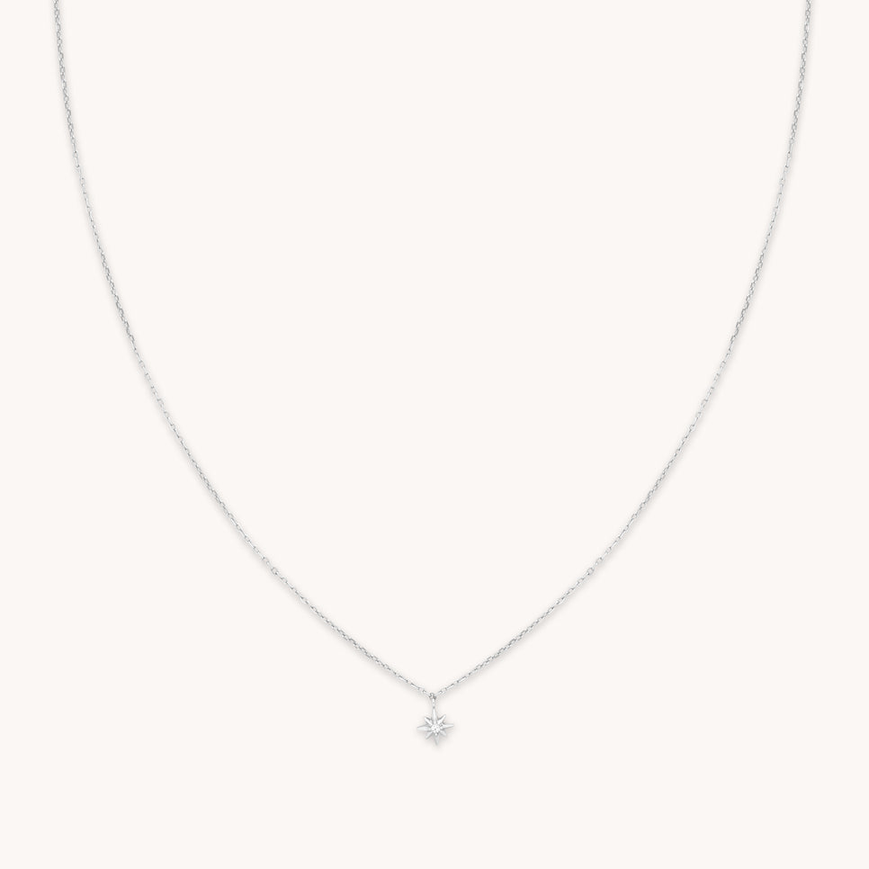 Twilight Star Pendant Necklace in Silver-Astrid & Miyu
