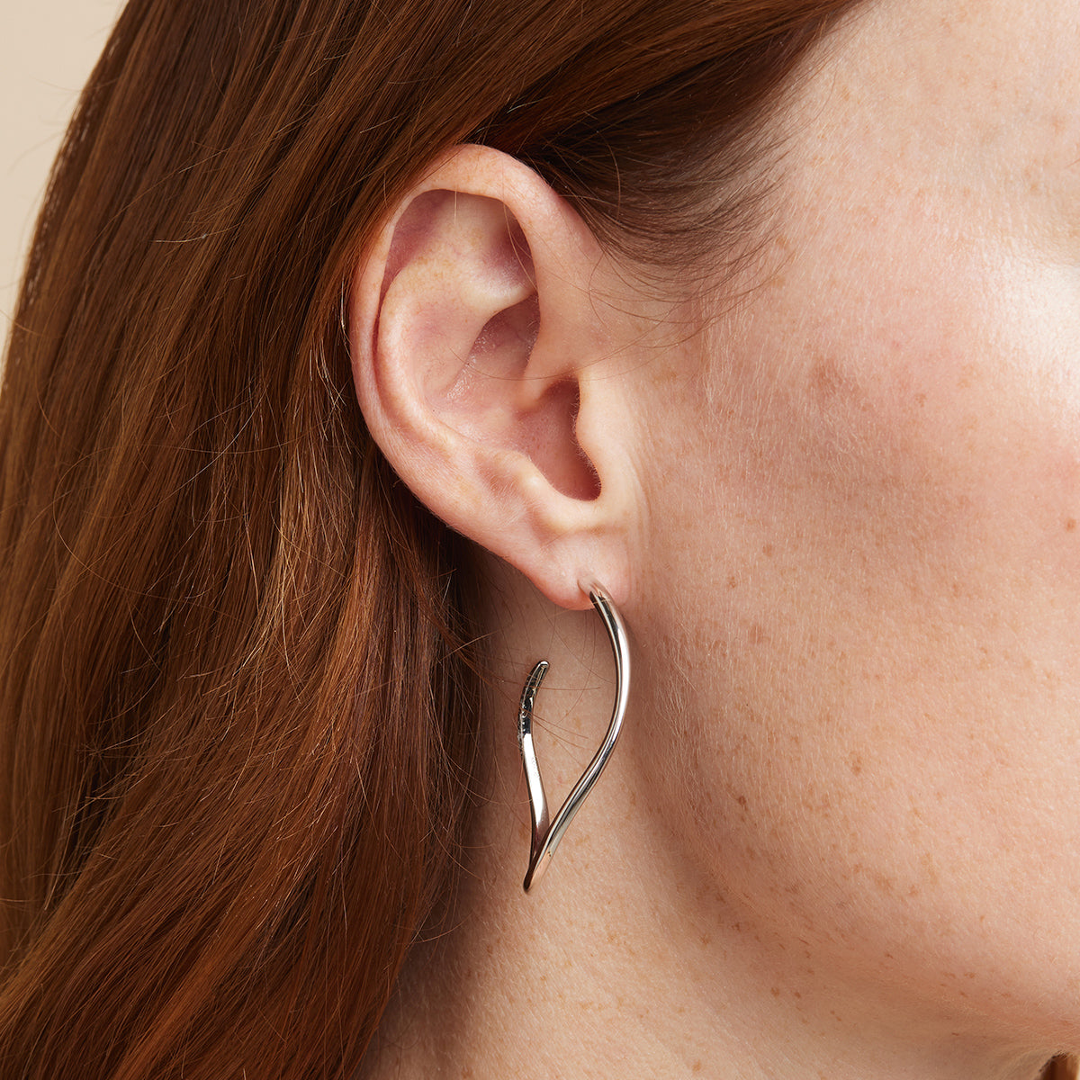 Earrings - Infinite Hoops in Silver - Hoop Earrings - Astrid & Miyu