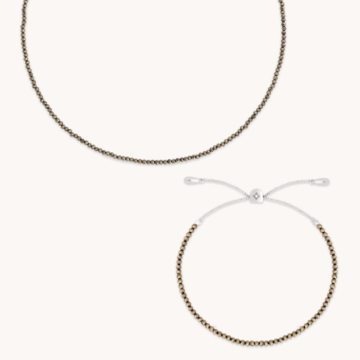 Bold Zodiacs & Zodiac Gift Sets - Ironstone Gemstone Gift Set in 9k White Gold - Stacking Sets - Astrid & Miyu