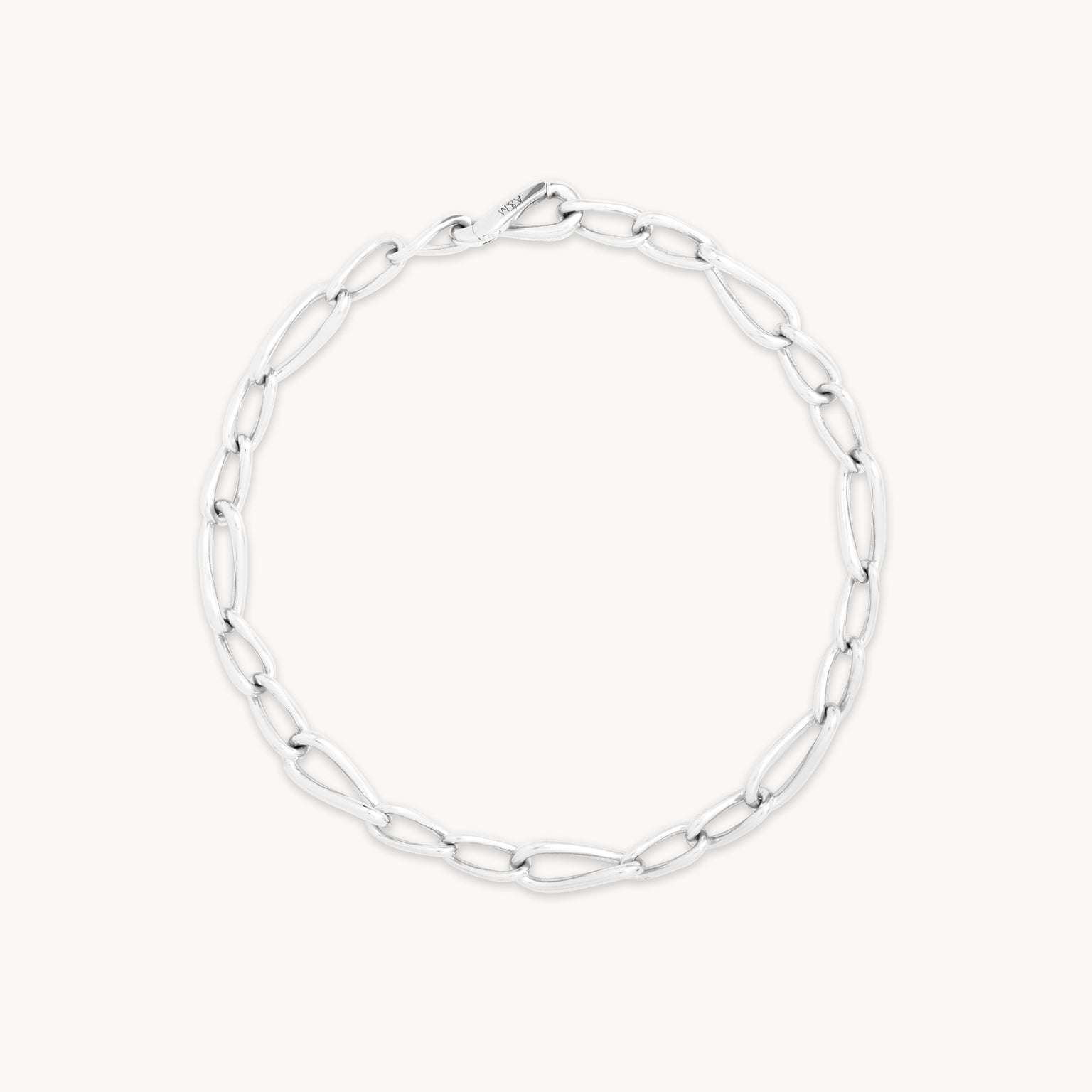 Bracelets - Infinite Slim Chain Bracelet in Silver - Chain Bracelet - Astrid & Miyu