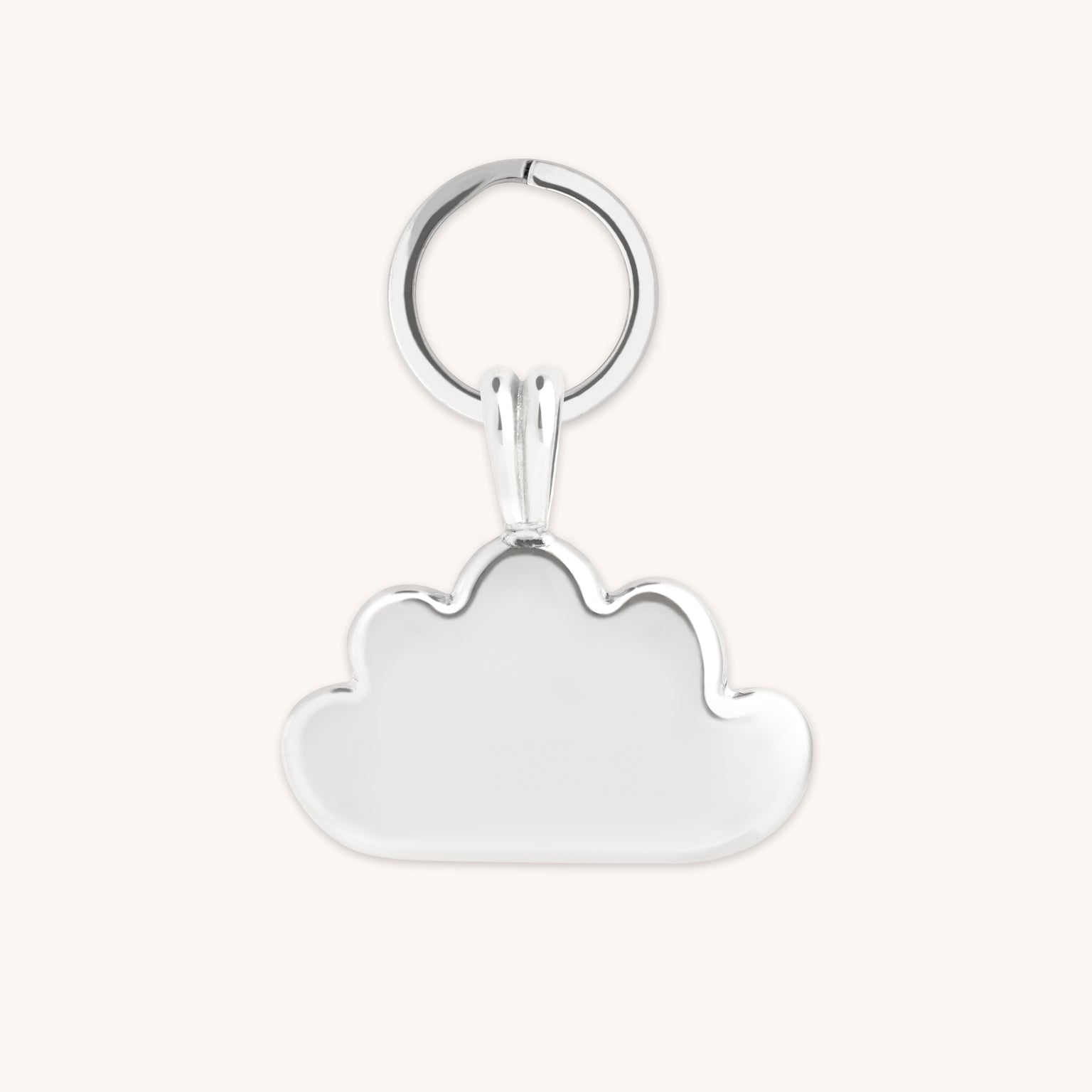 Pet Tags - Cloud Pet Tag in Silver - Merchandise - Astrid & Miyu