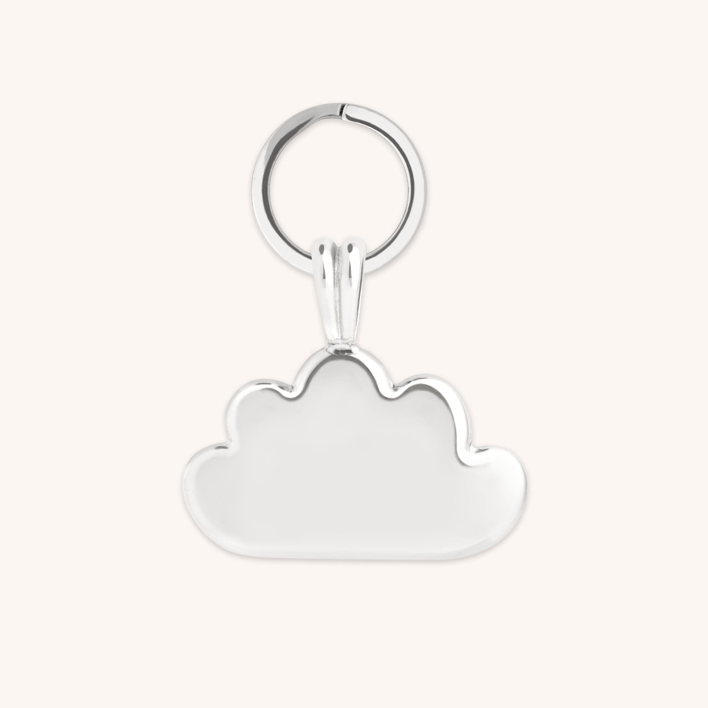 Pet Tags - Cloud Pet Tag in Silver - Merchandise - Astrid & Miyu