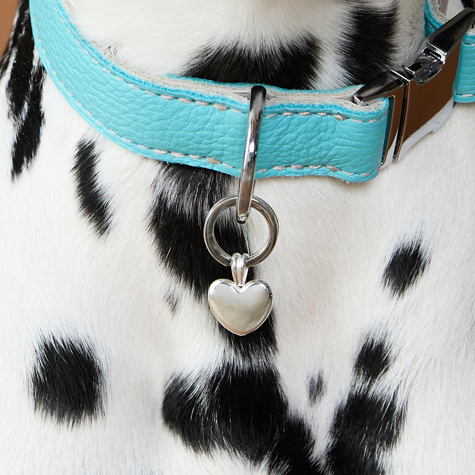 Pet Tags - Heart Pet Tag in Silver - Merchandise - Astrid & Miyu