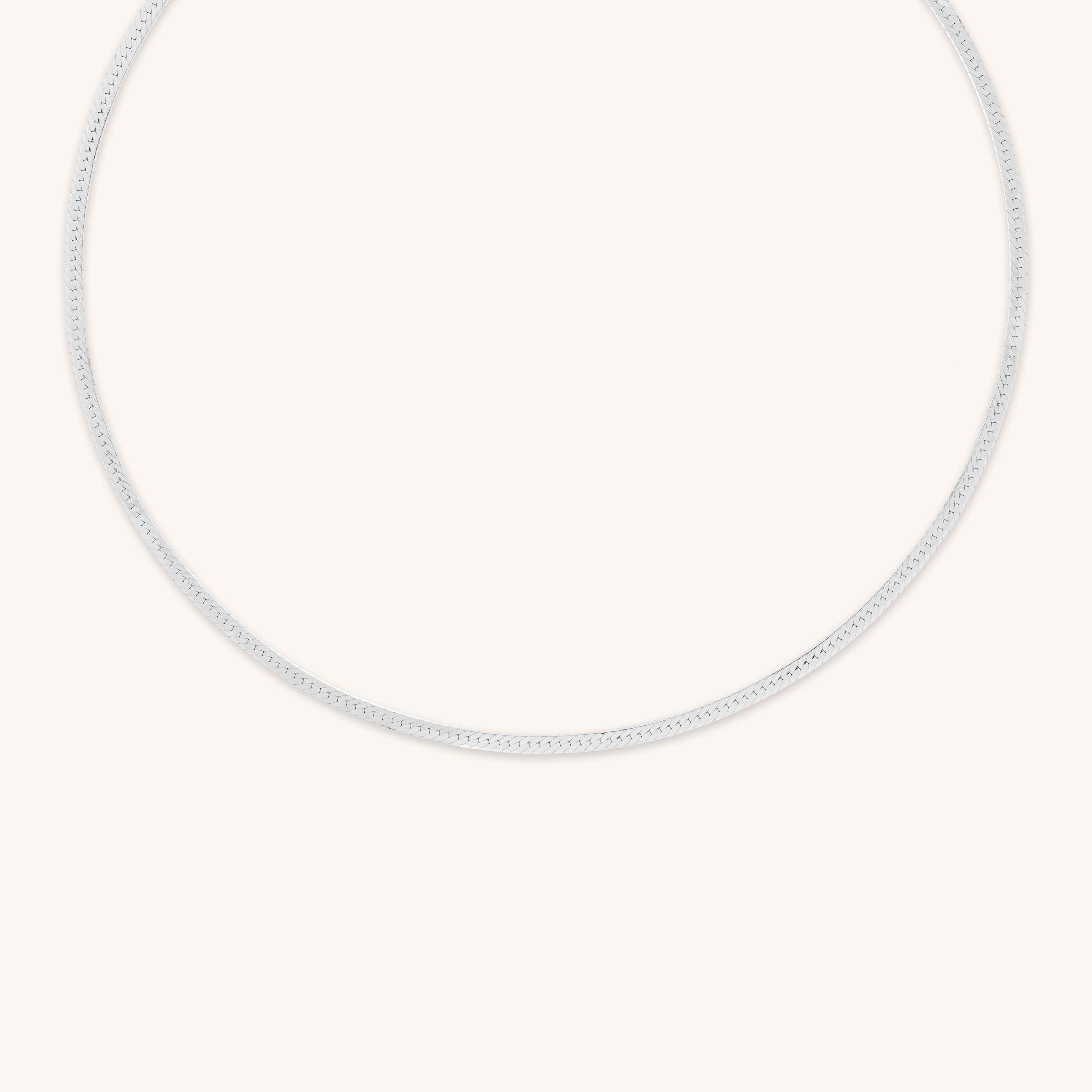 Necklaces & Bracelets - Essential Snake Chain Necklace in Silver - Chain Necklace - Astrid & Miyu