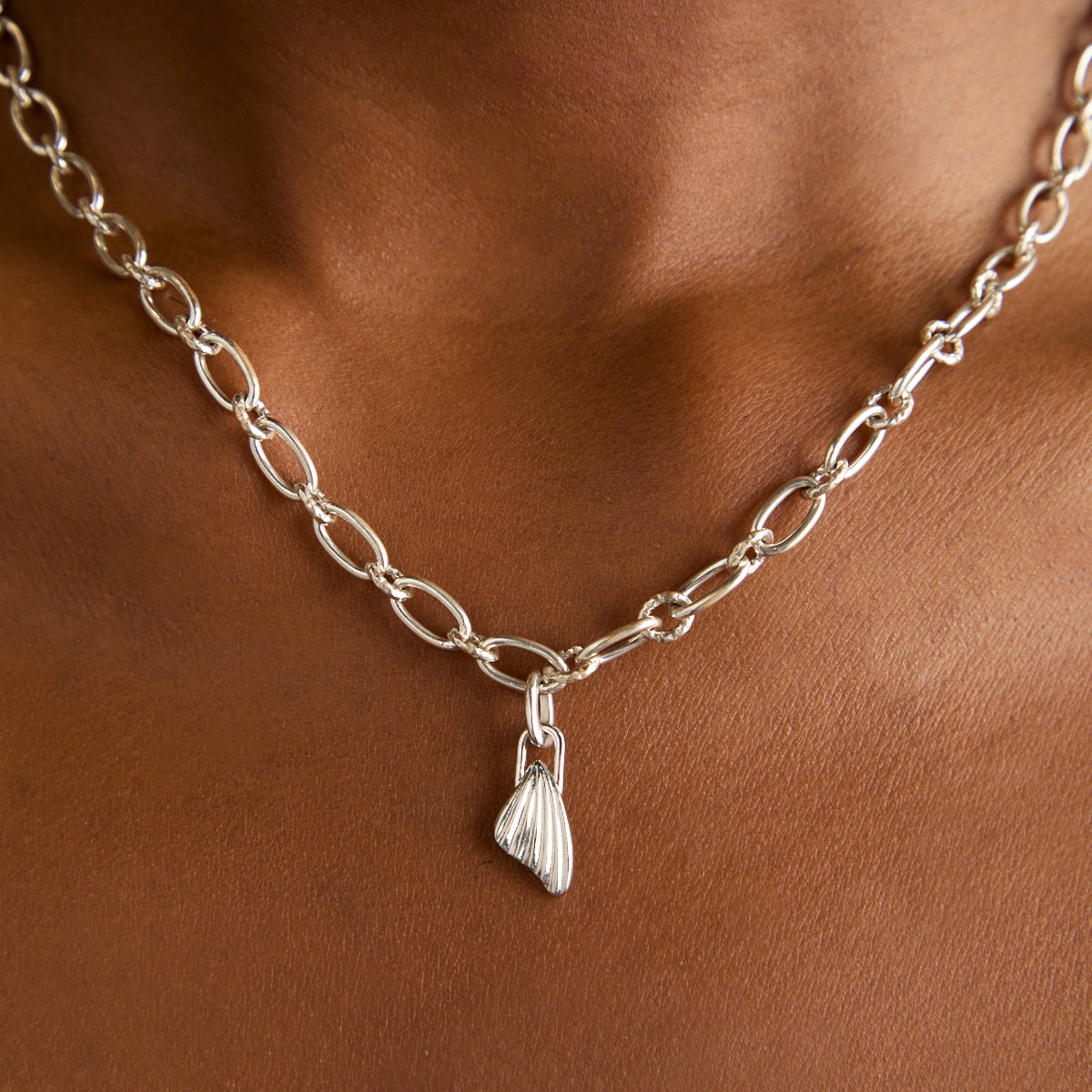 Hoop Charms - Wing Talisman Charm in Silver - Talisman Charm - Astrid & Miyu