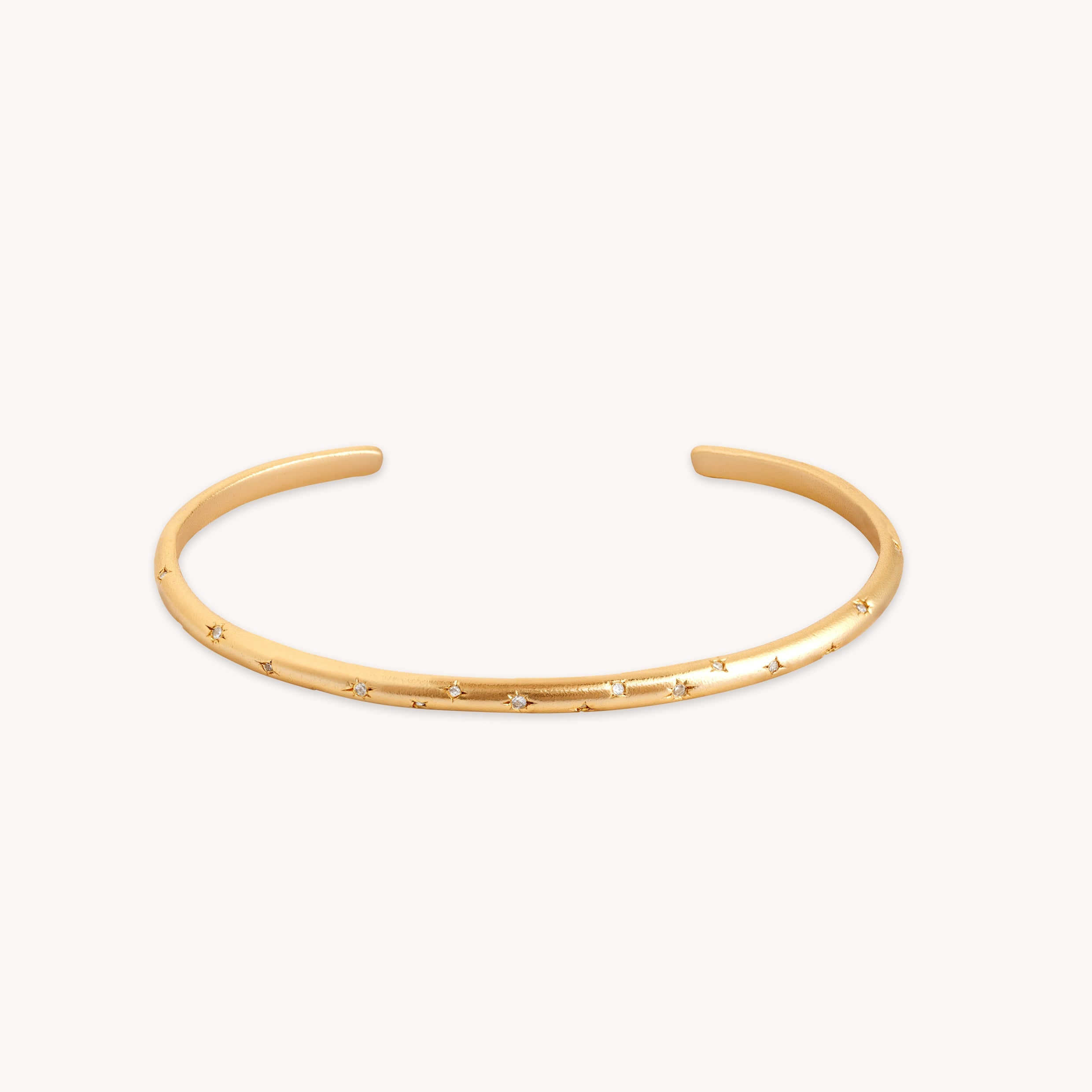 18k Gold Plated Jewellery - Cosmic Star Cuff in Gold - Bracelet - Astrid & Miyu