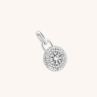 Hoop Charms - Pavé Star Charm in Silver - Talisman Charm - Astrid & Miyu