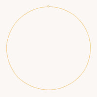 Astrid Chain Necklace in Solid Gold-Astrid & Miyu