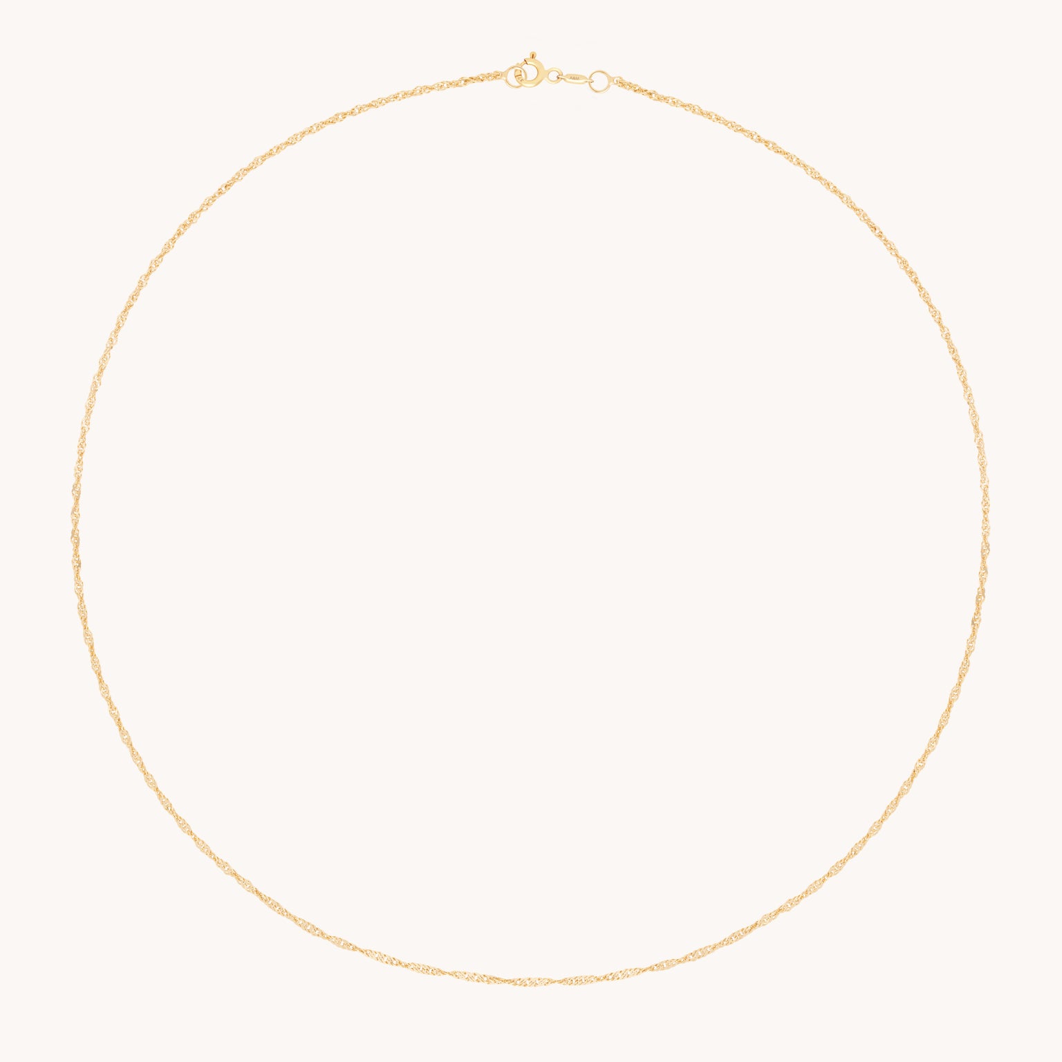 Bold Astrid Chain Necklace in Solid Gold-Astrid & Miyu