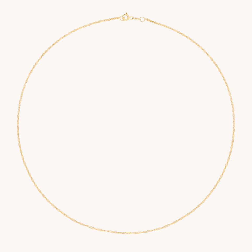 Bold Astrid Chain Necklace in Solid Gold-Astrid & Miyu