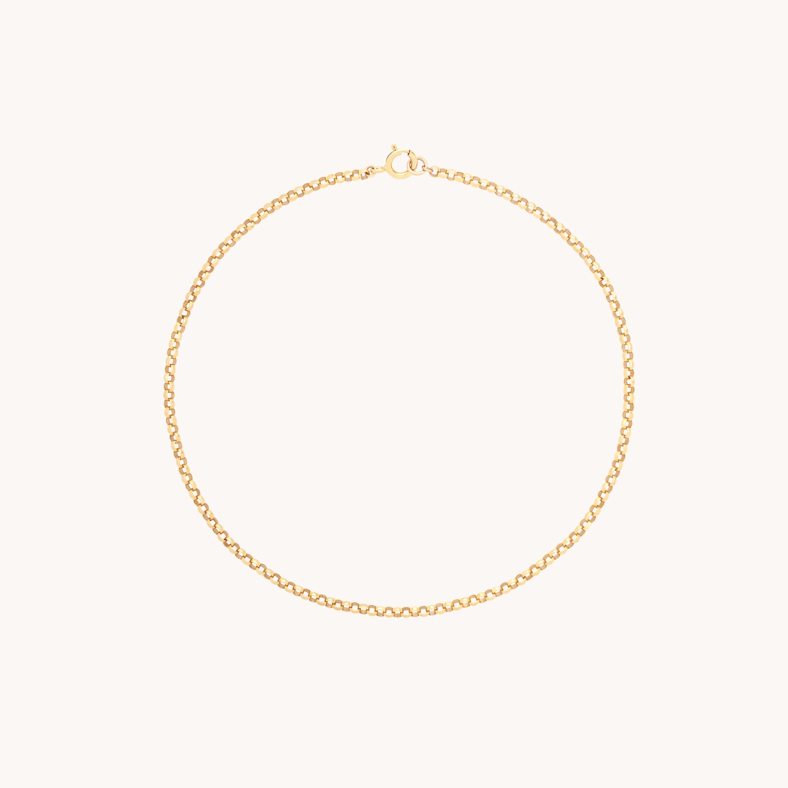 Chelsea Chain Bracelet in Solid Gold-Astrid & Miyu