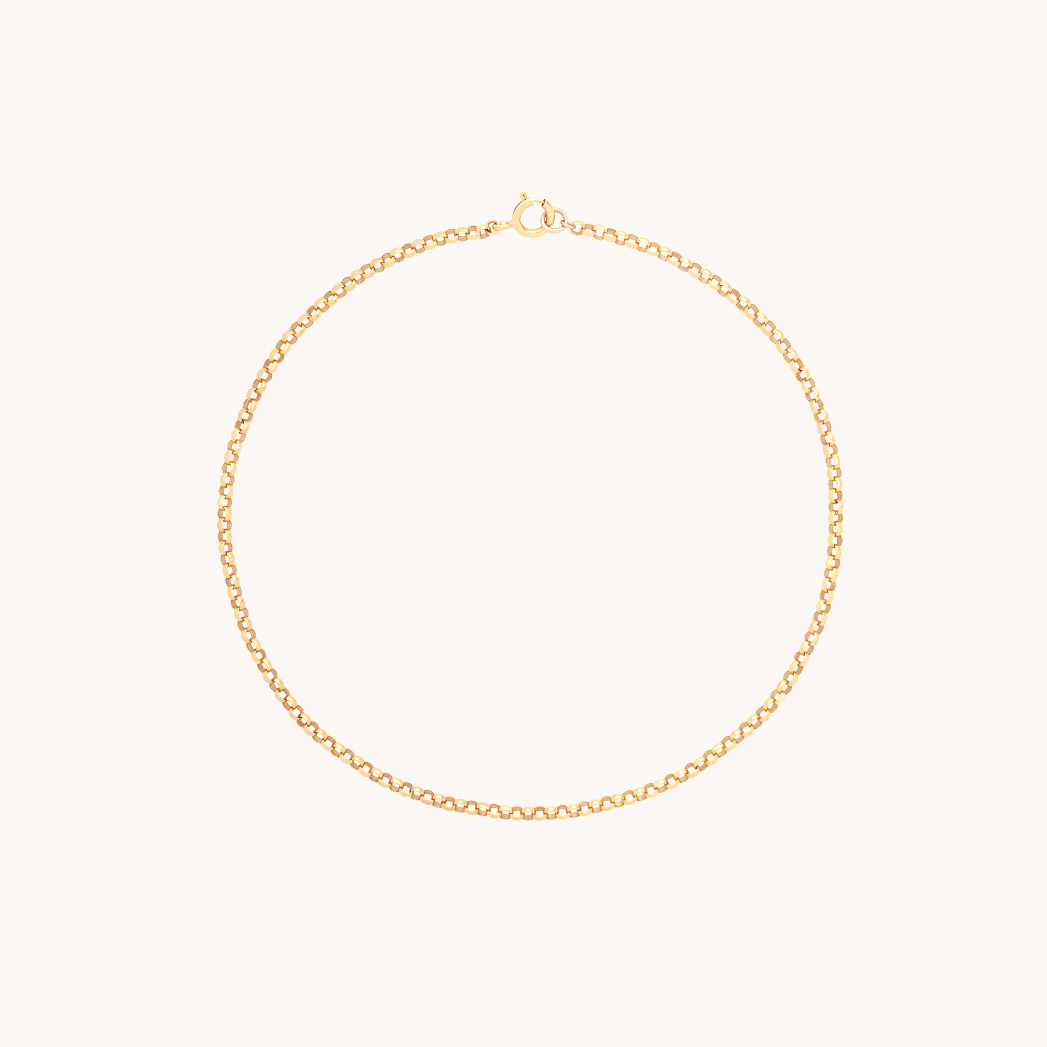 Chelsea Chain Bracelet in Solid Gold-Astrid & Miyu