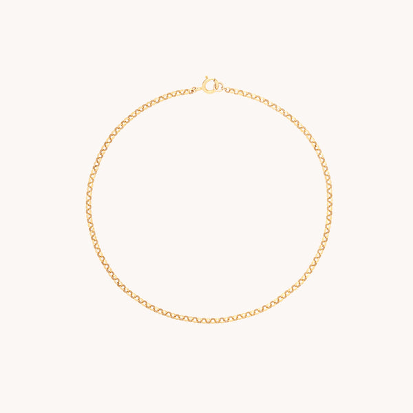 Chelsea Chain Bracelet in Solid Gold-Astrid & Miyu