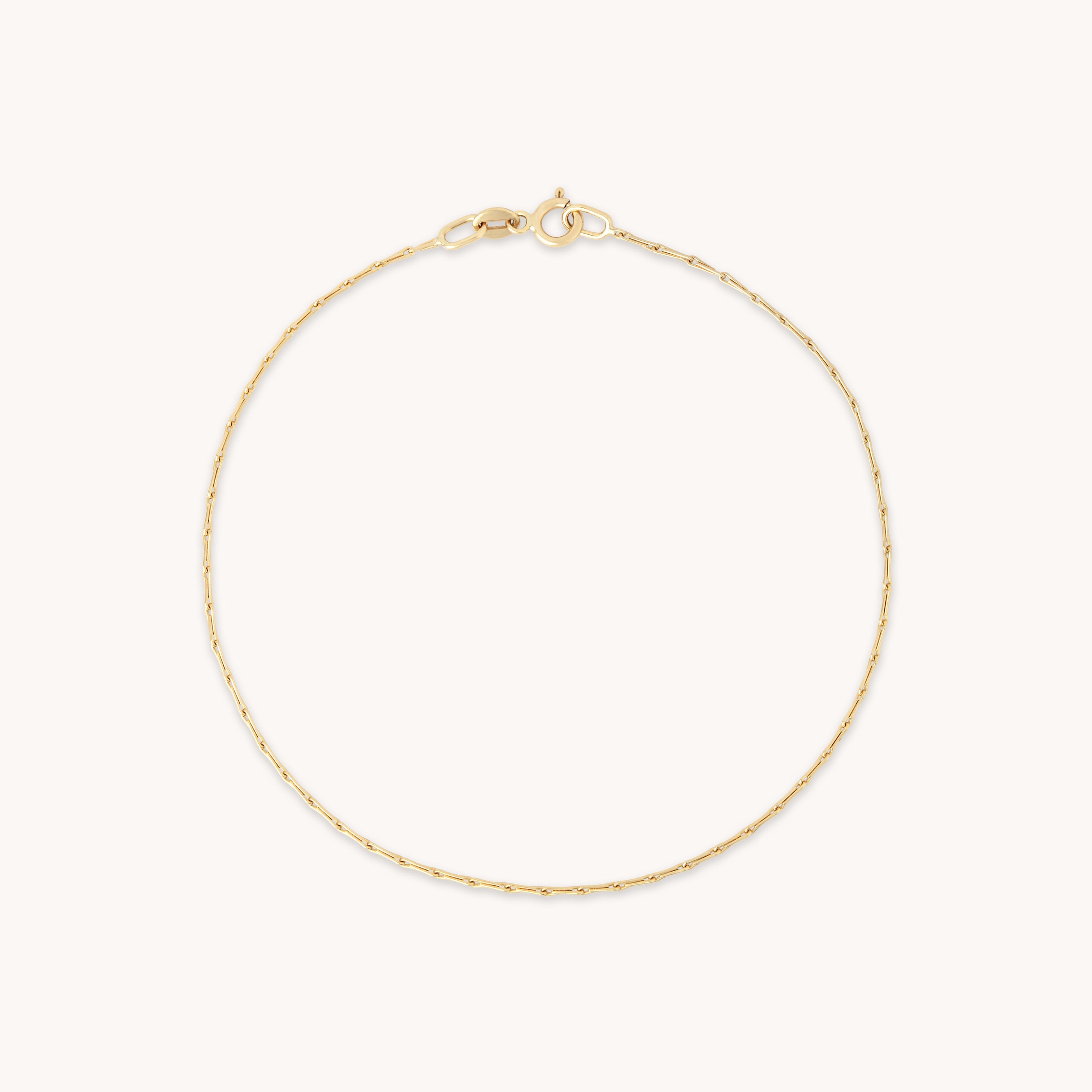 Marylebone Chain Bracelet in Solid Gold-Astrid & Miyu
