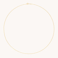 Marylebone Chain Necklace in Solid Gold-Astrid & Miyu