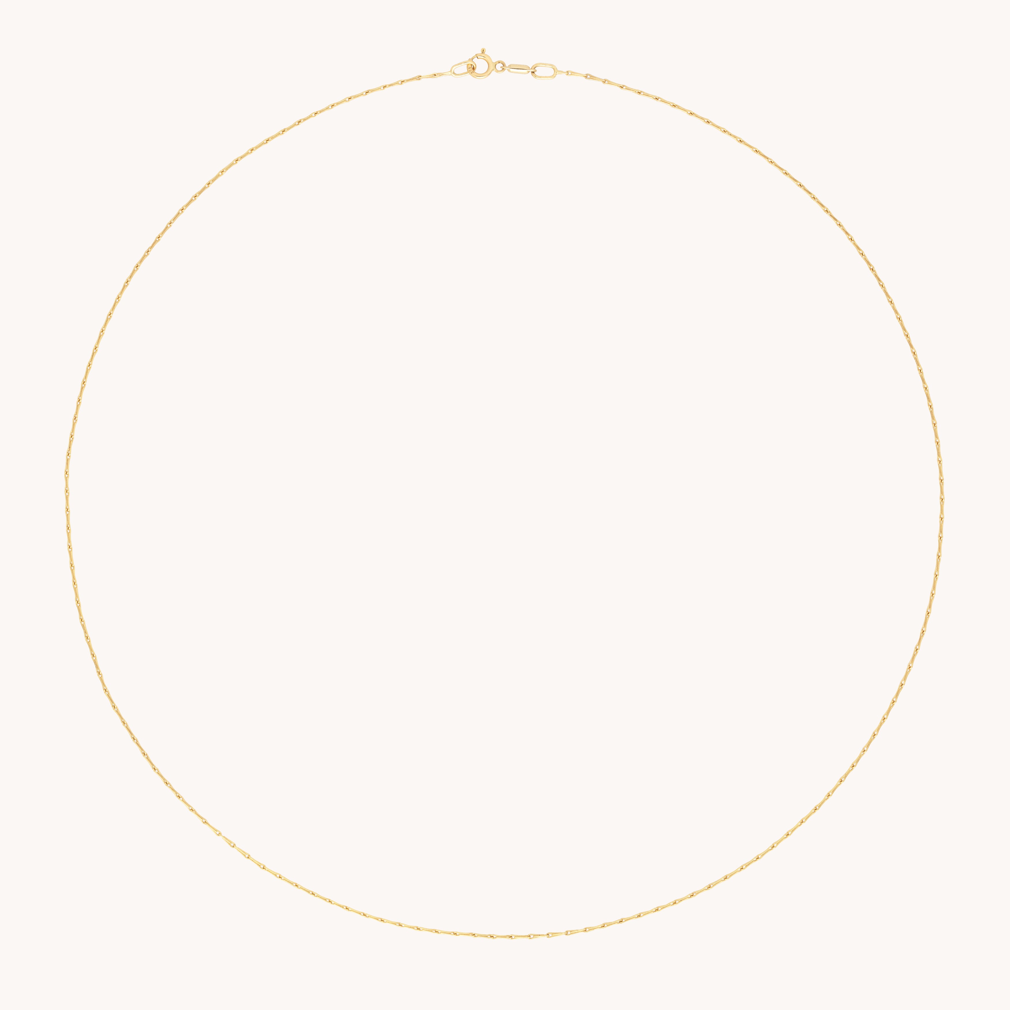 Marylebone Chain Necklace in Solid Gold-Astrid & Miyu