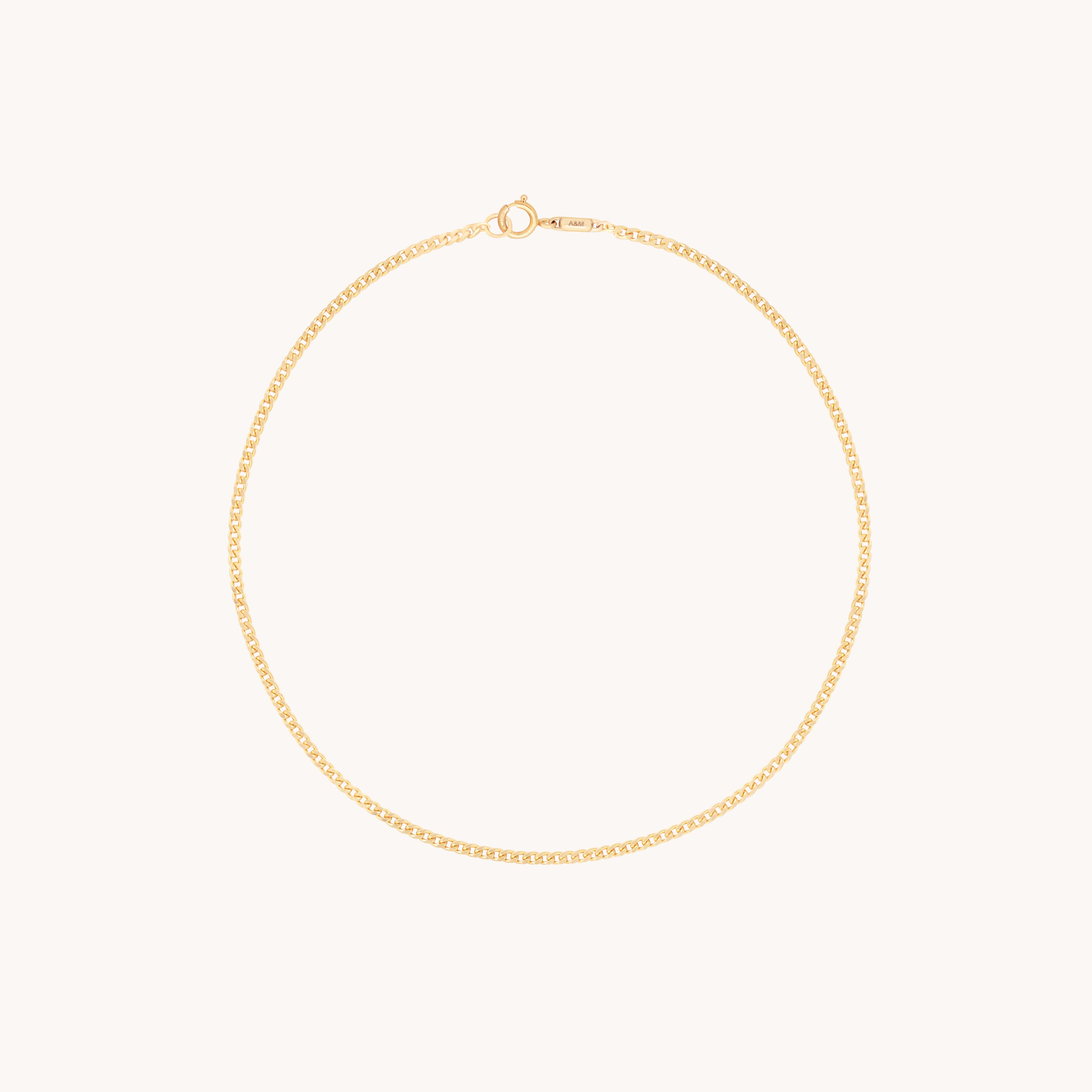 Bold Miyu Story Chain Bracelet in Solid Gold-Astrid & Miyu