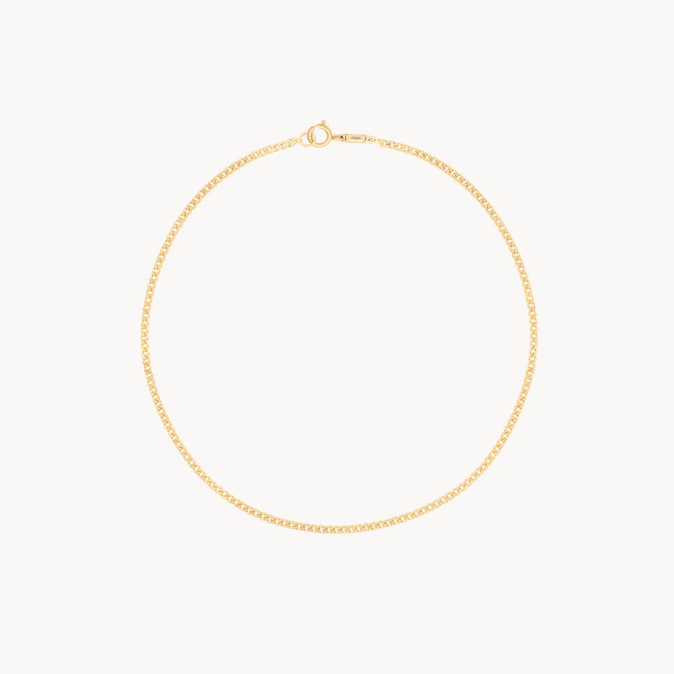 Bold Miyu Story Chain Bracelet in Solid Gold-Astrid & Miyu