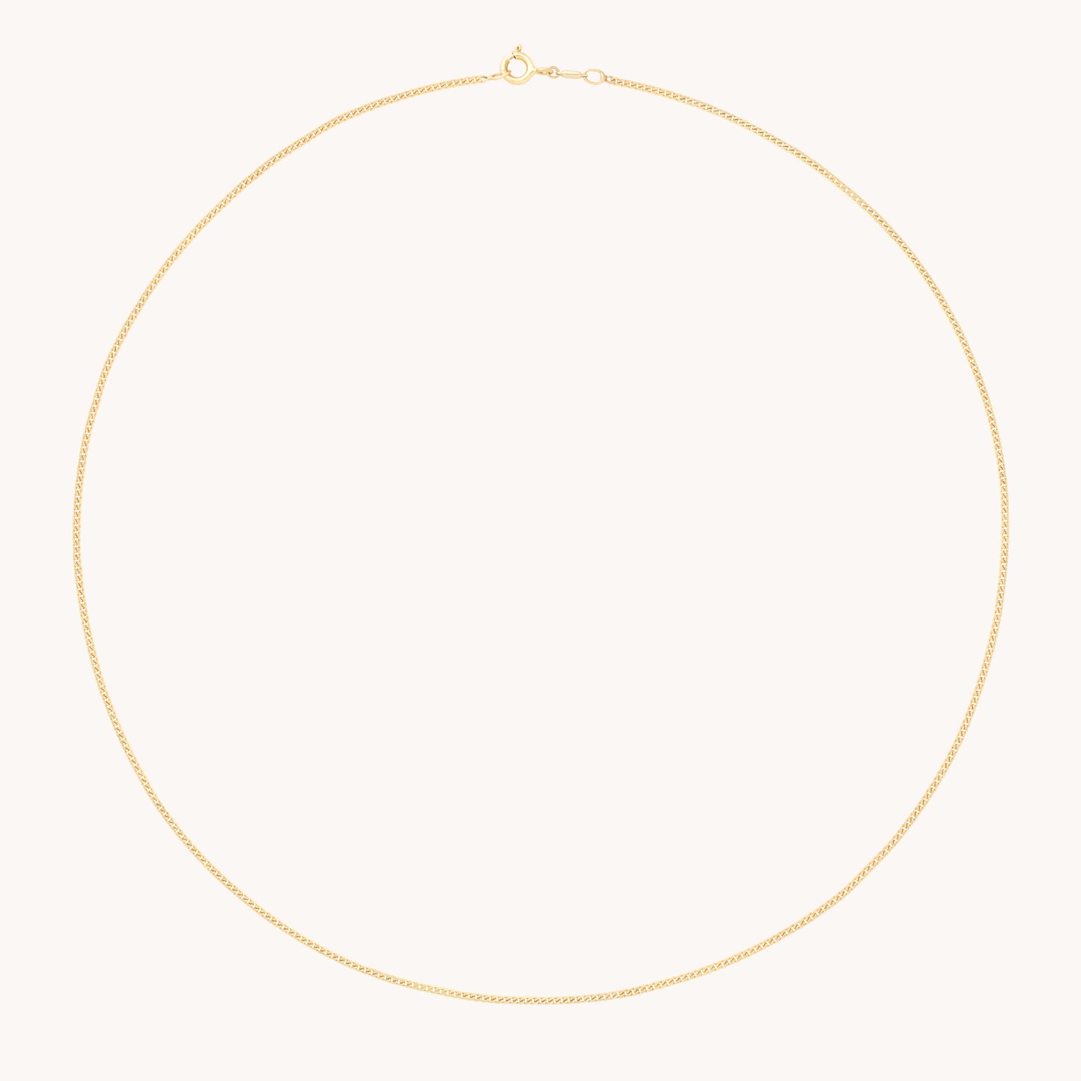 Bold Miyu Chain Necklace in Solid Gold-Astrid & Miyu