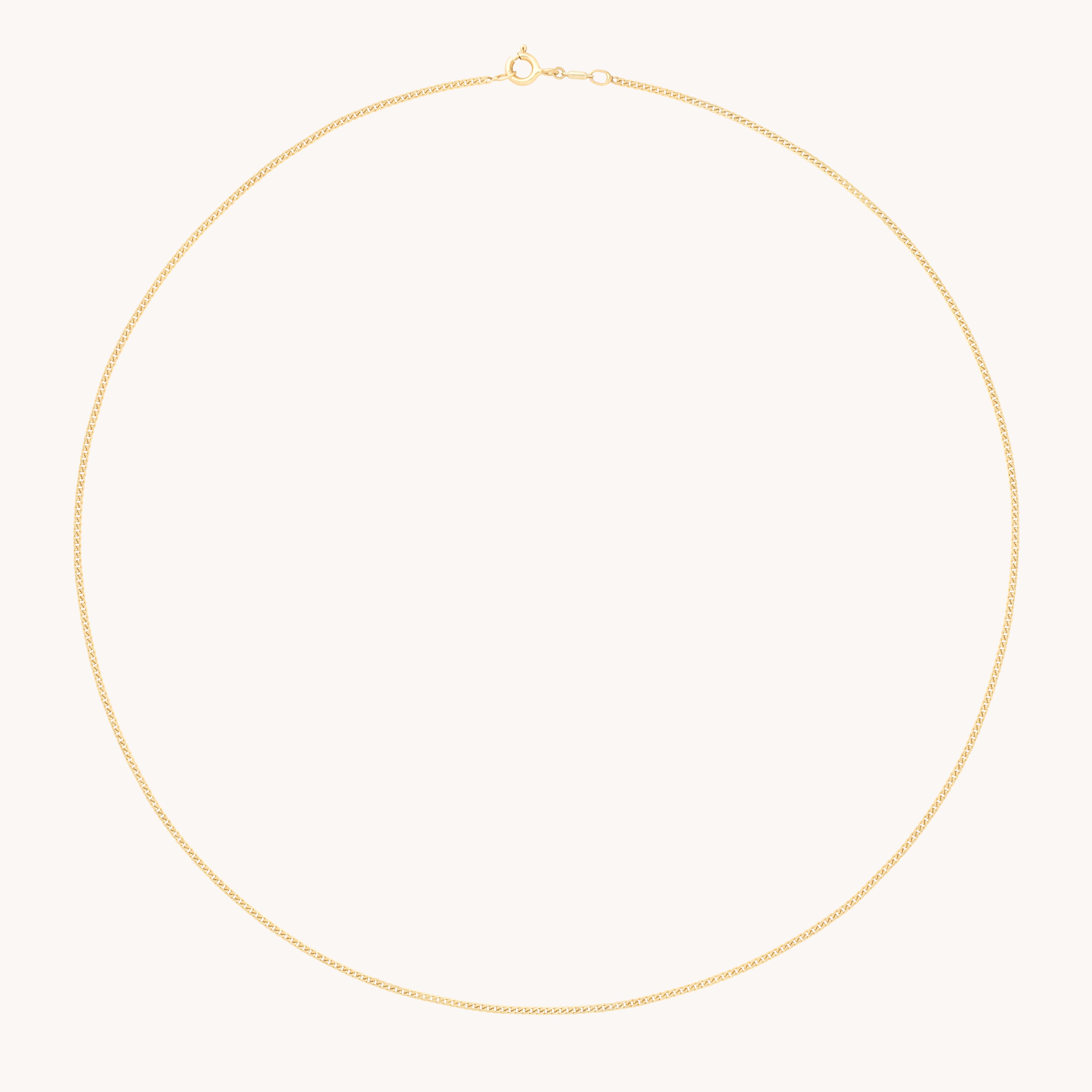 Bold Miyu Chain Necklace in Solid Gold-Astrid & Miyu