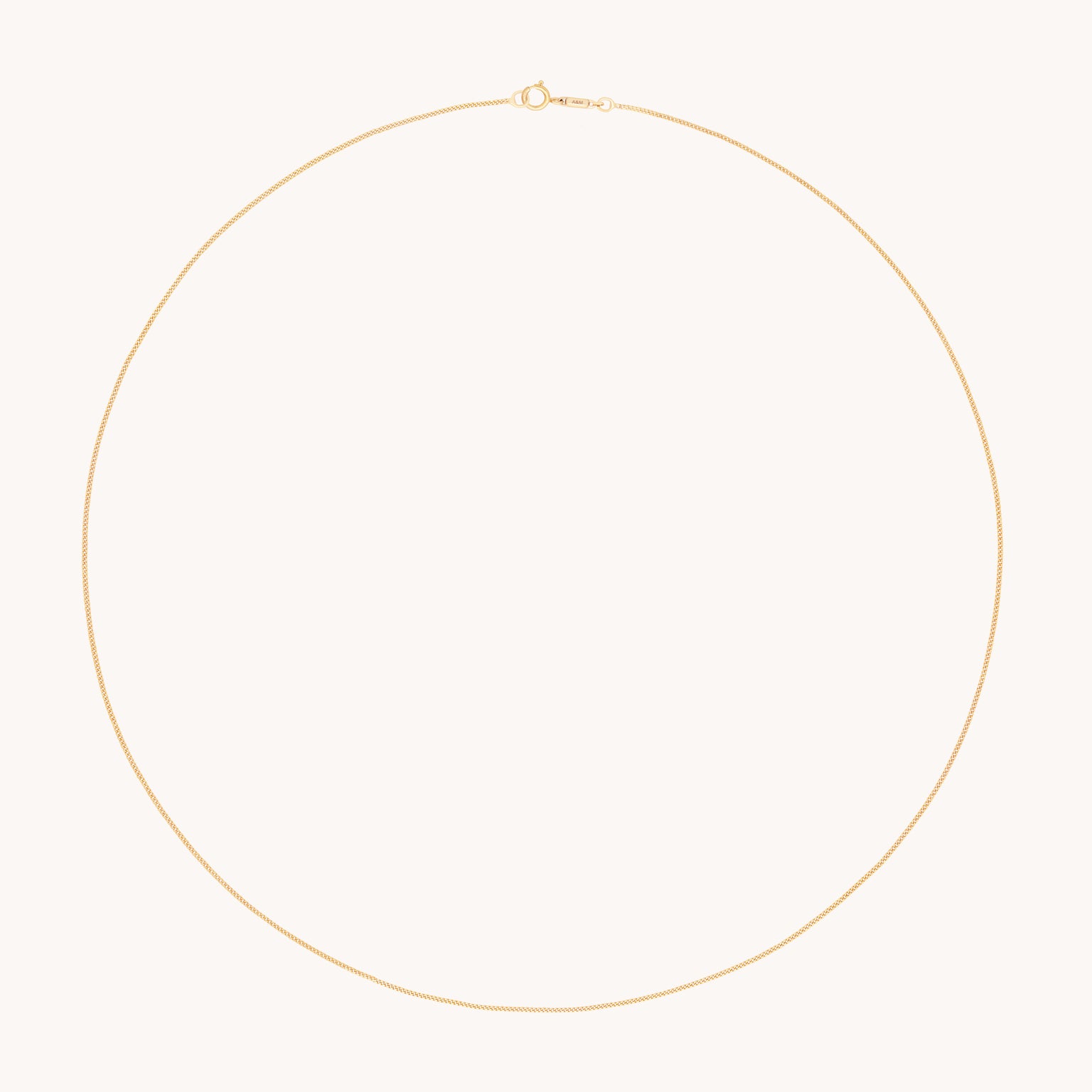 Miyu Chain Necklace in Solid Gold-Astrid & Miyu