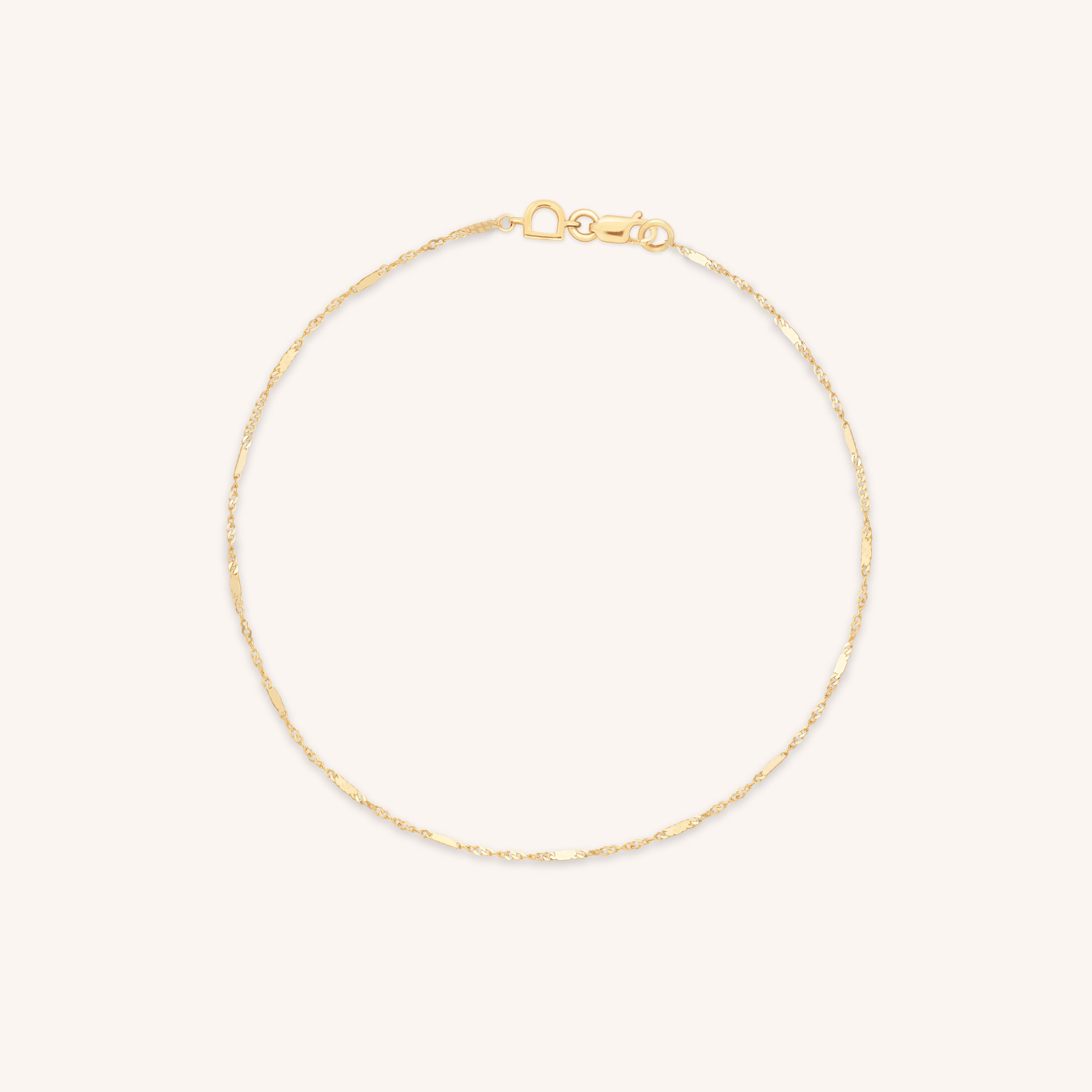 Astrid Story Chain Bracelet in Solid Gold-Astrid & Miyu