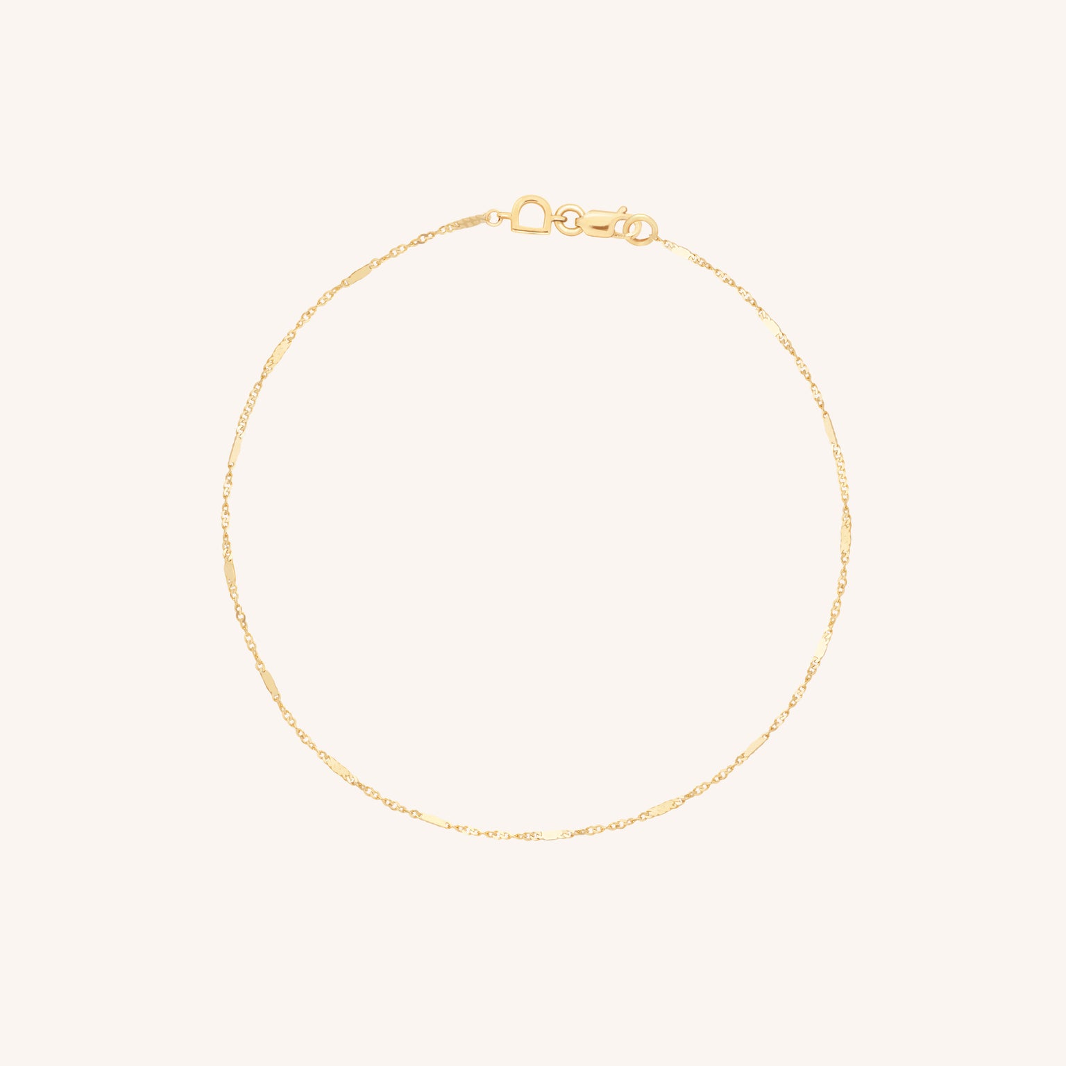 Astrid Chain Bracelet in Solid Gold-Astrid & Miyu
