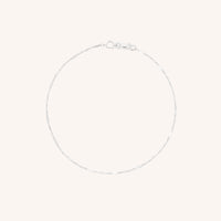 Astrid Chain Bracelet in Solid White Gold-Astrid & Miyu