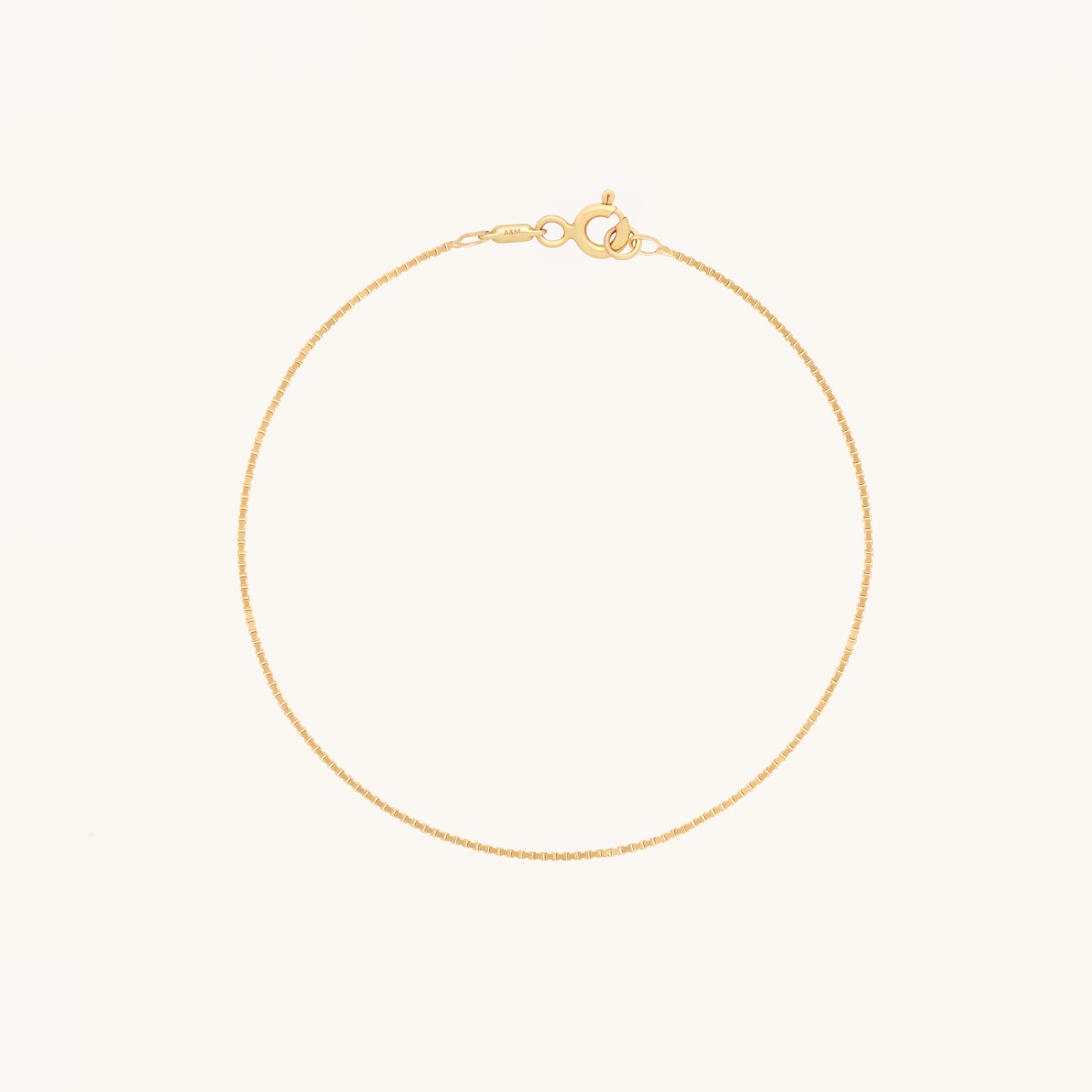 Shoreditch Chain Bracelet in Solid Gold-Astrid & Miyu